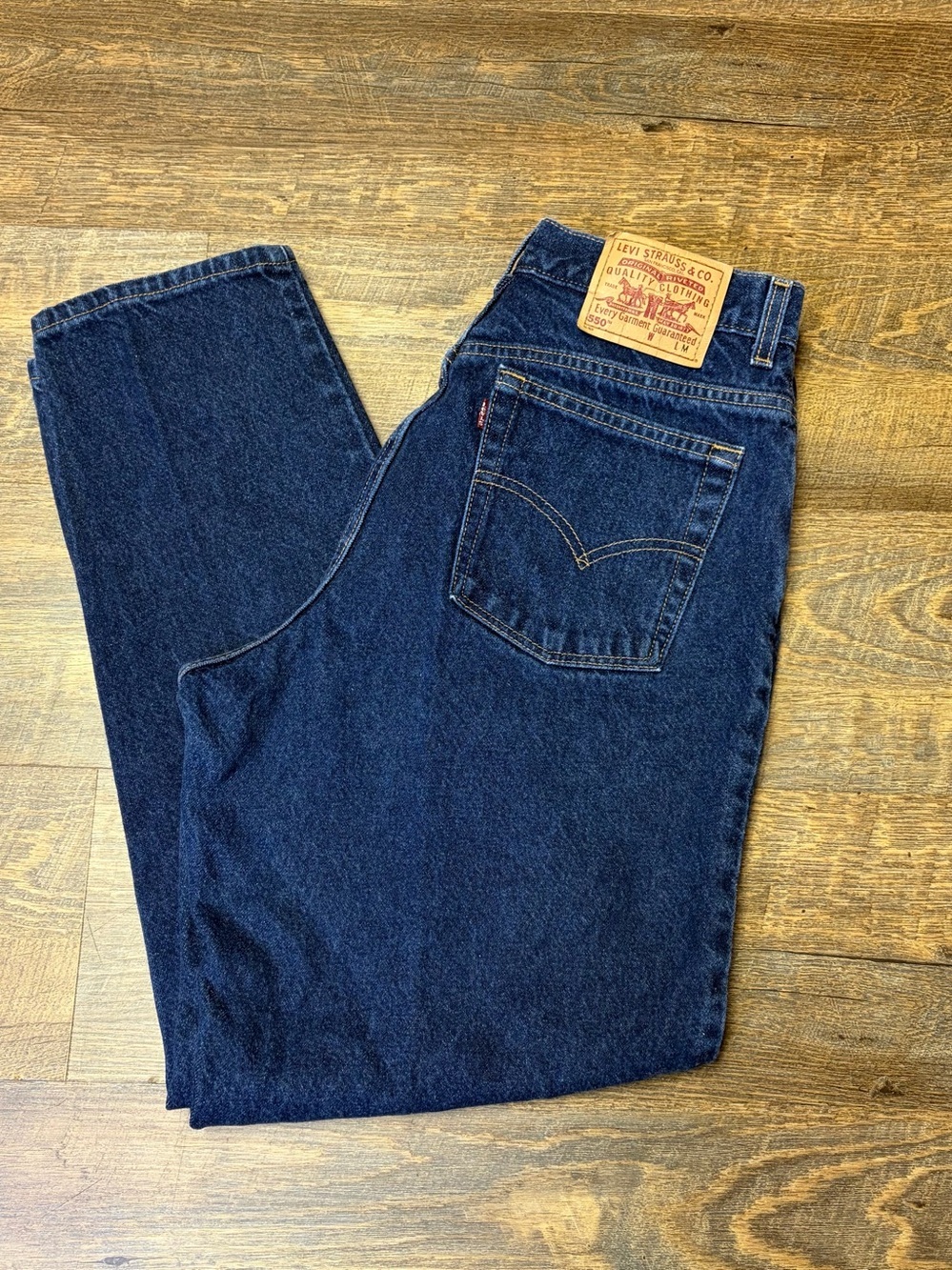 Vintage Y2K Levi’s 550 Jeans Women 16 Misses Relaxed Fit Tapered Leg Made In USA
